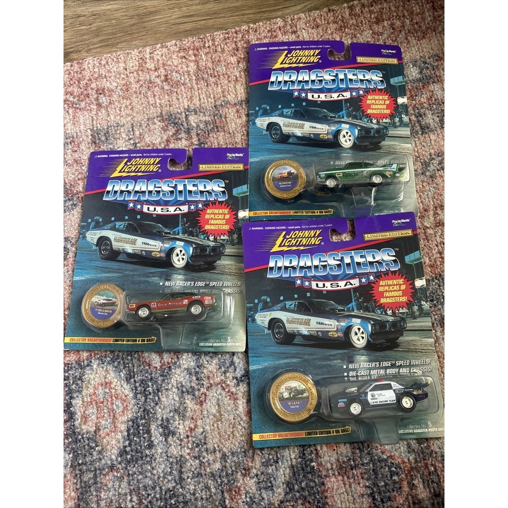 NIB Johnny Lightning Limited Edition Bundle 3 Cars Collectibles Vintage Hawaiian